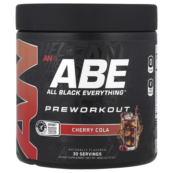 Preworkout, Cherry Cola, 13.75 oz (390 g)