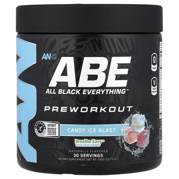 ABE, Pre-Workout, Candy Ice Blast, 13.75 oz (390 g)