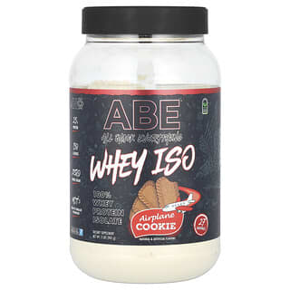 ABE, Isolat de protéines de lactosérum, Biscuit Airplane, 907 g