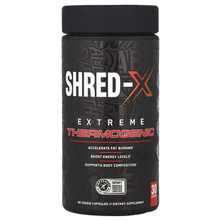 ABE, Shred-X, Extreme Thermogenic, extrem thermogen, 90 vegetarische Kapseln