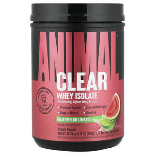 Animal, Clear Whey Isolate, Watermelon Limeade, 1.14 lb (520 g)