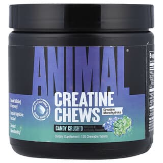 Animal, Creatine Chews, Candy Crush'd, 120 de comprimate masticabile