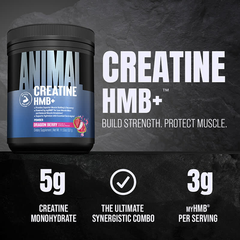 Creatine HMB+™ Powder, Dragon Berry, 11.53 oz (327 g)