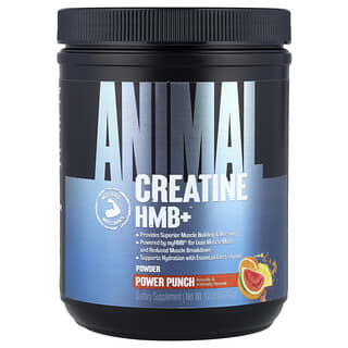 أنيمال‏, مسحوق كرياتين HMB + ™ ، Power Punch ، 12.06 أونصة (342 جم)