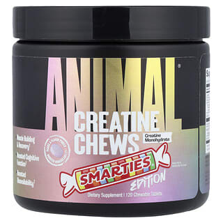 Animal, Creatine Chews, Smarties® Edition, 120 Chewable Tablets