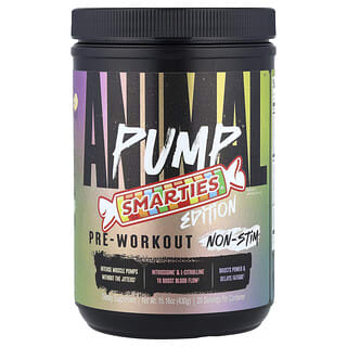 Animal, Pump™ Pre-Workout, Non-Stim, Smarties® Edition, 15.16 oz (430 g)
