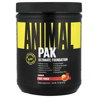 Animal, Pak®, Ultimate Foundation, Fruit Punch, 417 g (417 g)