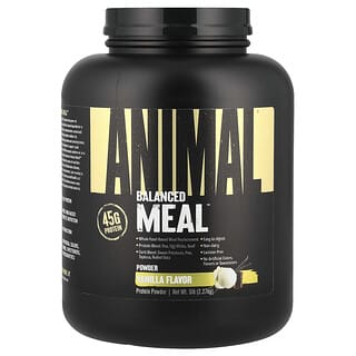 Animal, Balanced Meal™ Protein Powder, Vanilla, 5 lb (2.27 kg)