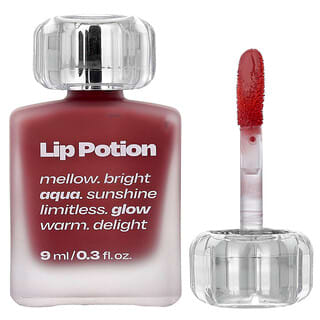 alternativestereo, Lip Potion Aqua Glow, No.3 Sugar Rose, 0.3 fl oz (9 ml)
