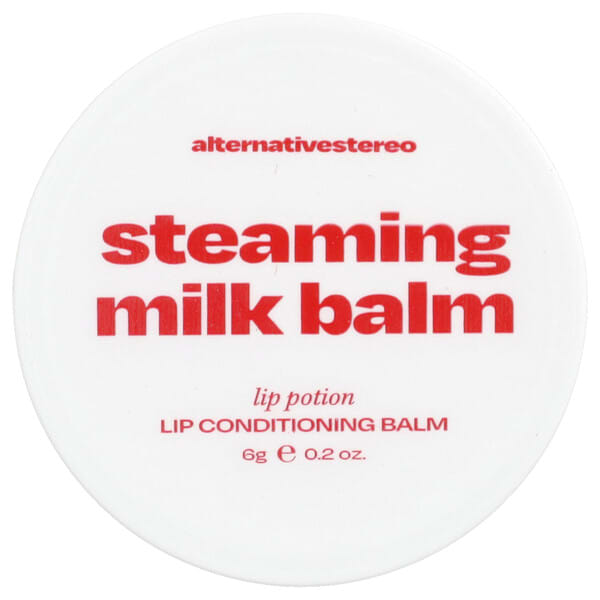 alternativestereo, 립 포션 스티밍 밀크 밤, 6g(0.2oz)