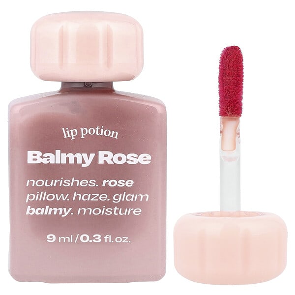 alternativestereo, Lip Potion 발미 로즈, No.0 누디 살구나무, 9ml(0.3fl oz)