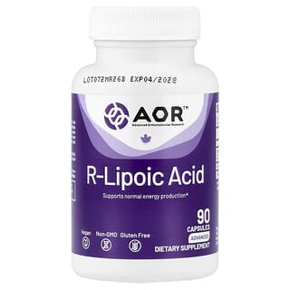 Advanced Orthomolecular Research AOR, R-lipoična kiselina, 150 mg, 90 kapsula