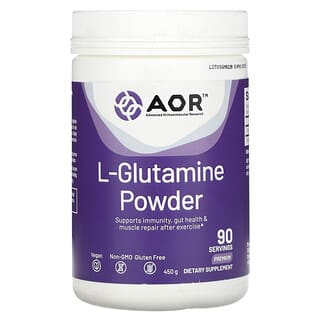 Advanced Orthomolecular Research AOR, L-Glutamine Powder, Premium, 450 g
