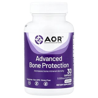 Advanced Orthomolecular Research AOR, Advanced Bone Protection, 30 Capsules (40 mg per Capsule)