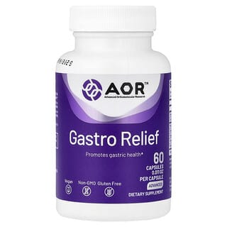 Advanced Orthomolecular Research AOR, Gastro Relief, 60 Capsules