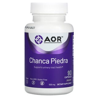 Advanced Orthomolecular Research AOR, «Чанка пьедра» (chanca piedra), 90 растительных капсул