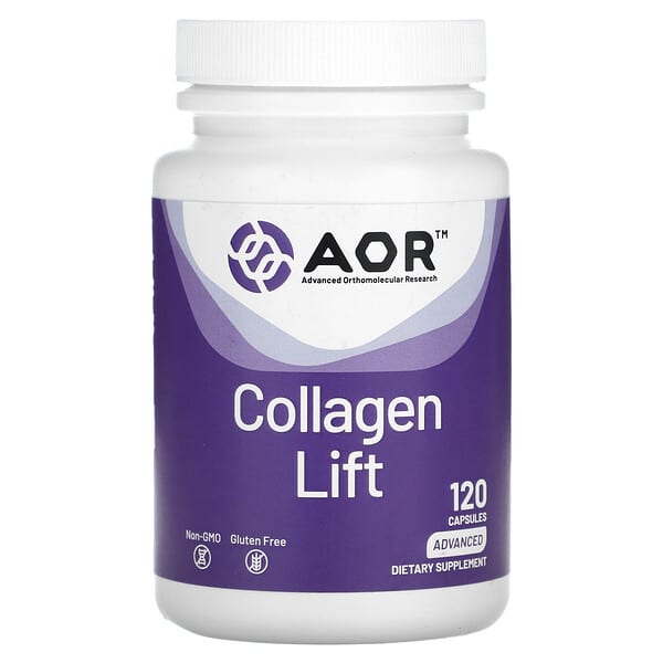 Advanced Orthomolecular Research AOR, Collagen Lift, 120 Capsules