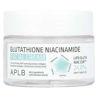 APLB, Glutathione Nicotinamide, Crème pour le visage, 55 ml