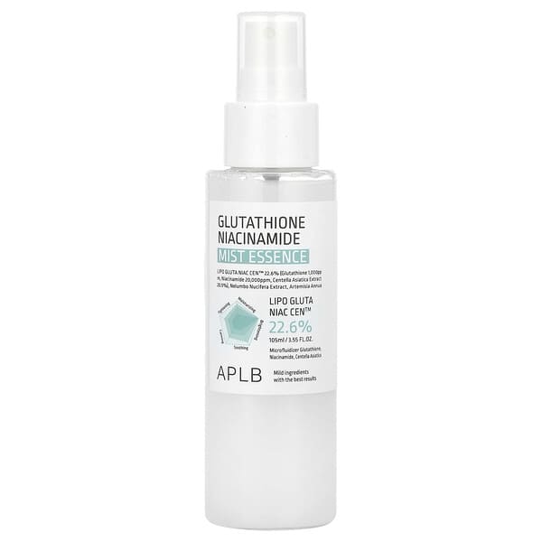APLB, Glutatyon Niacinamid, Mist Esans, 3,55 fl oz (105 ml)
