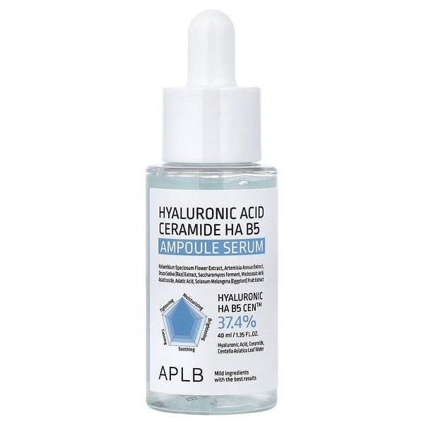 APLB, 히알루론산 세라마이드 HA B5 앰플 세럼, 40ml(1.35fl oz)