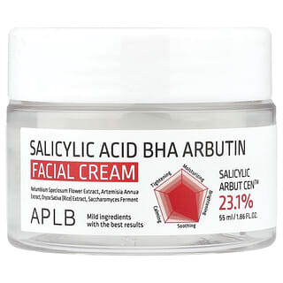 APLB, Crema facial con ácido salicílico, BHA y arbutina, 55 ml (1,86 oz. líq.)
