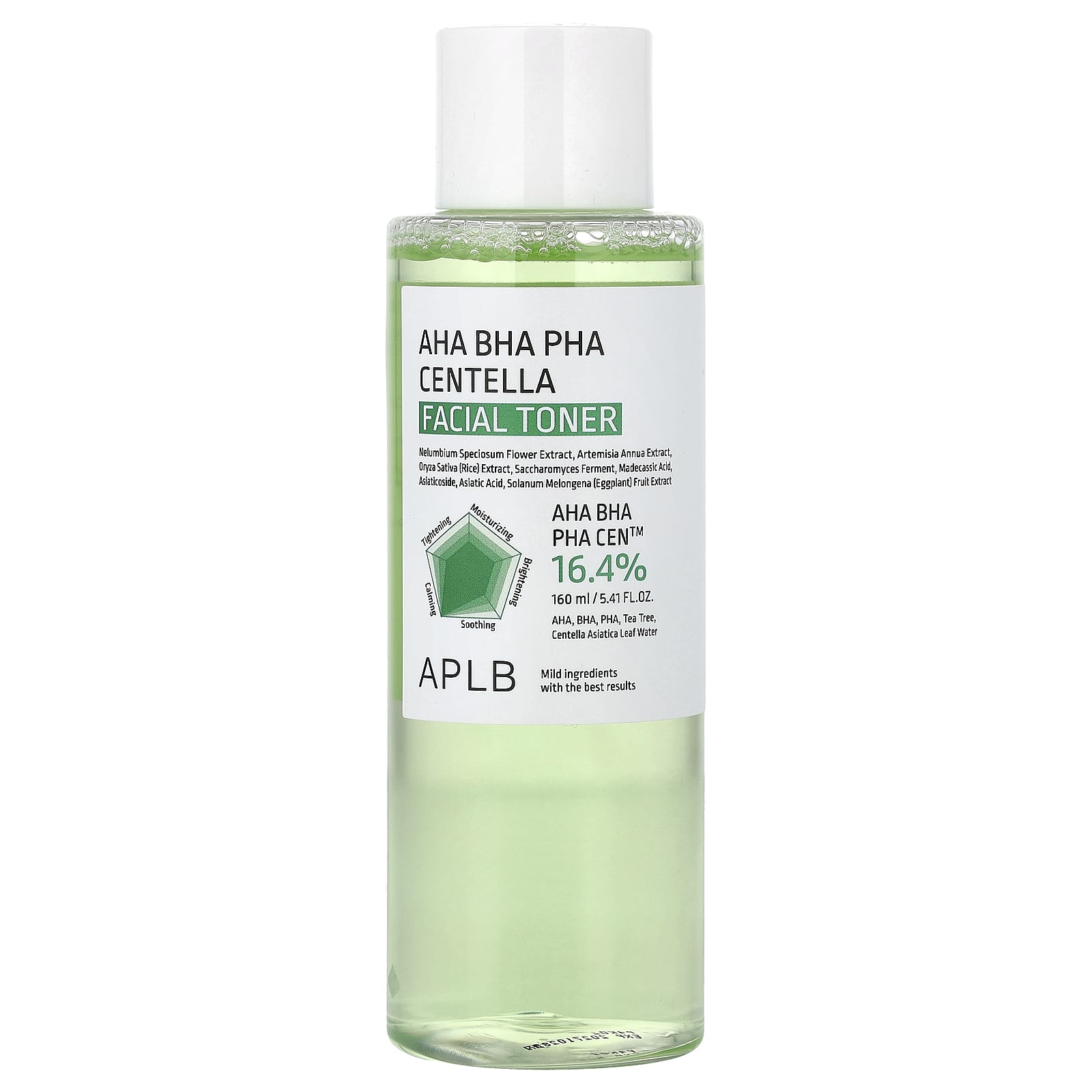 AHA BHA PHA Centella Facial Toner, 5.41 fl oz (160 ml)