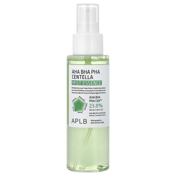 APLB, AHA BHA PHA 센텔라 미스트 에센스, 105ml(3.55fl oz)
