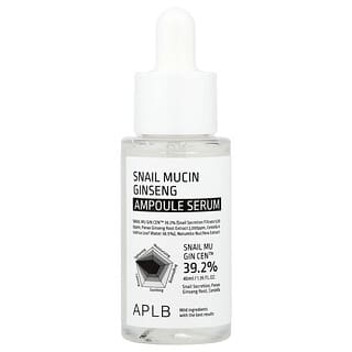 APLB, Ser cu fiole de ginseng cu mucină de melc, 1,35 fl oz (40 ml)