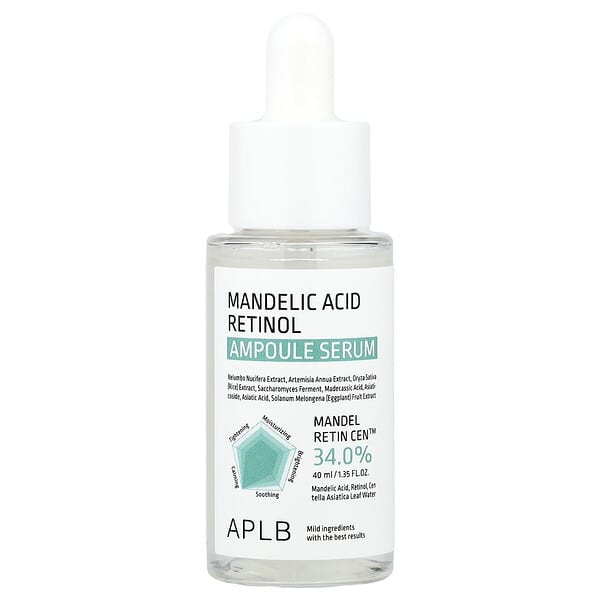 APLB, Mandelic Acid Retinol Ampoule Serum , 1.35 fl oz (40 ml)