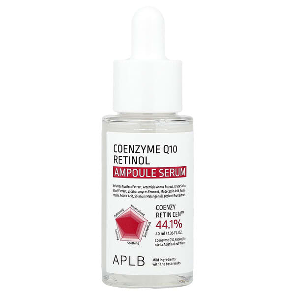APLB, 코엔자임 Q10 레티놀 앰플 세럼, 40ml(1.35fl oz)