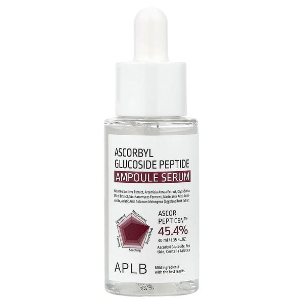 APLB, Ascorbyl Glucoside Peptide Ampoule Serum , 1.35 fl oz (40 ml)
