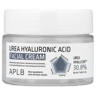 APLB, Crema facial con urea y ácido hialurónico, 55 ml (1,86 oz. líq.)