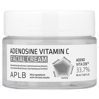 APLB, Crema facial con adenosina y vitamina C, 55 ml (1,86 oz. líq.)