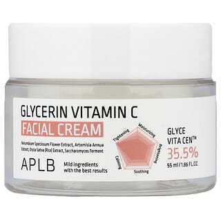 APLB, Crème pour le visage au glycérol et à la vitamine C, 55 ml