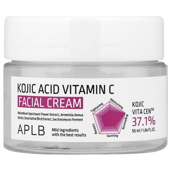APLB, 코직산 비타민C 페이셜 크림, 55ml(1.86fl oz)