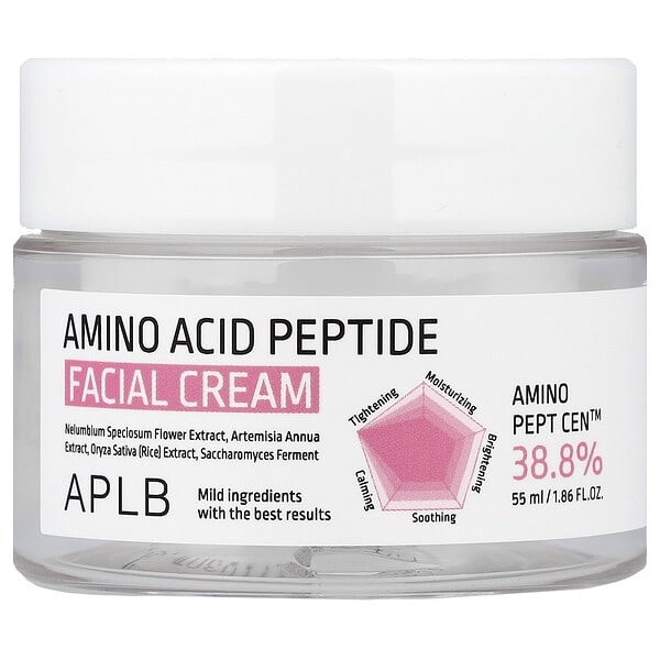 APLB, 아미노산 펩타이드 페이셜 크림, 55ml(1.86fl oz)