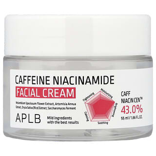 APLB, Caffeine Niacinamide Facial Cream , 1.86 fl oz (55 ml)