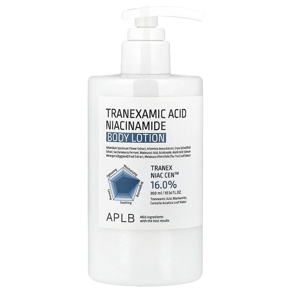 APLB, 트라넥사민산 나이아신아마이드 바디 로션, 300ml(10.14fl oz)
