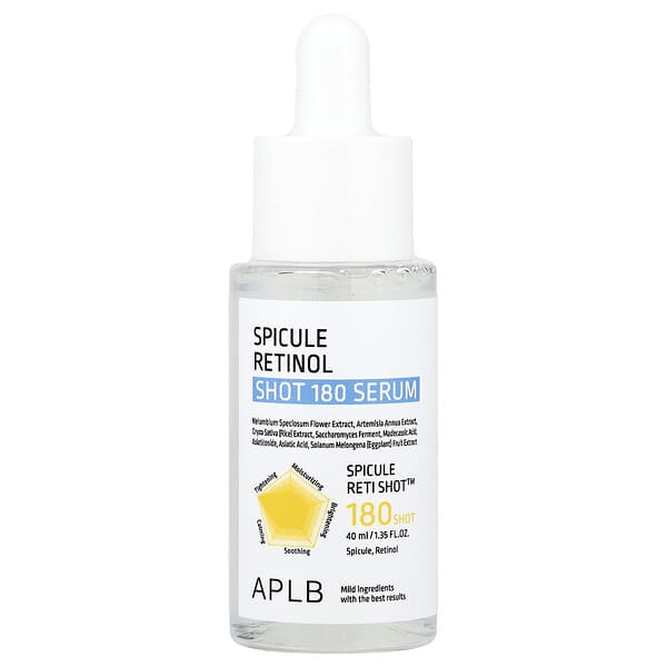 APLB, 스피쿨레 레티놀 샷 180 세럼, 40ml(1.35fl oz)