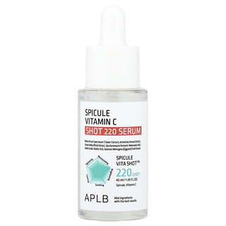 APLB, Sérum con chupito de vitamina C 220 Spicule, 40 ml (1,35 oz. líq.)