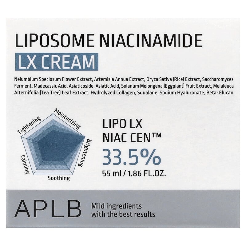 Liposomal Niacinamide LX Cream , 1.86 fl oz (55 ml)