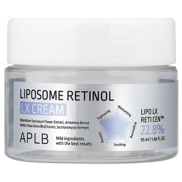 APLB, 리포솜 레티놀 LX 크림, 55ml(1.86fl oz)