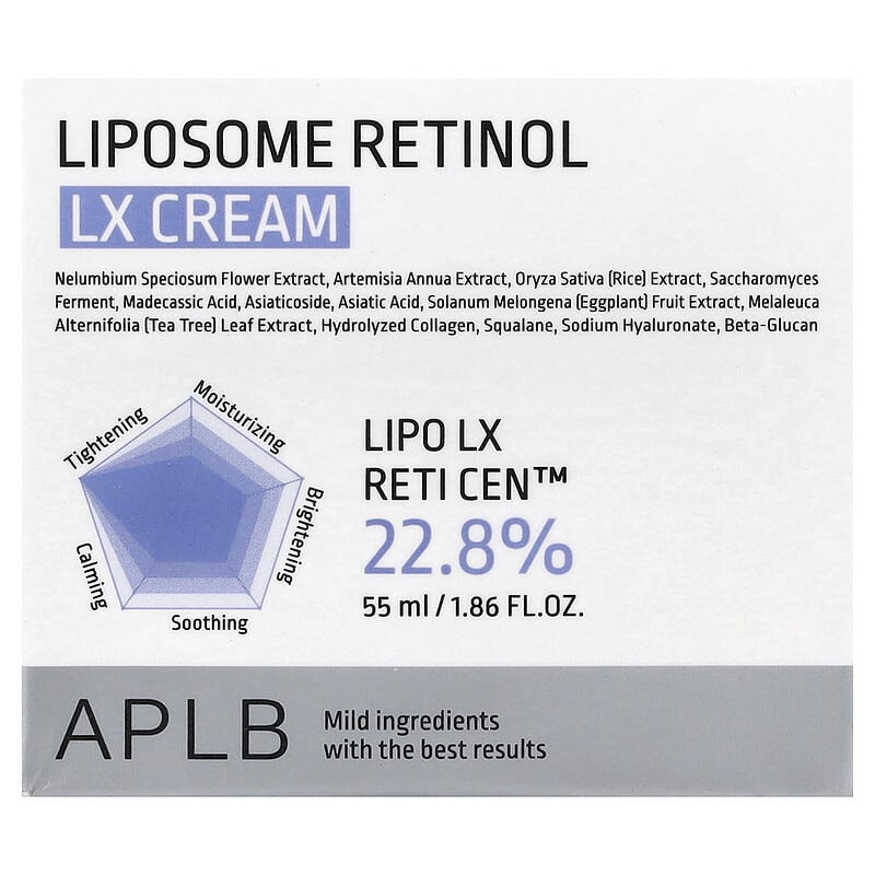 Lipozomi Retinol LX Cremă, 55 ml (1,86 fl oz)