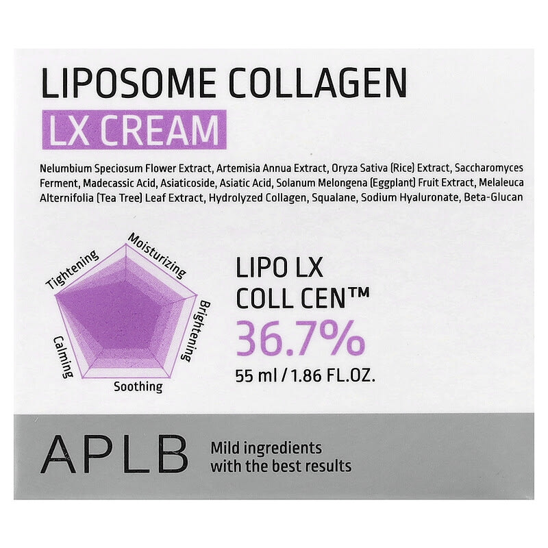 リポソームコラーゲンLXクリーム、55ml（1.86液量オンス）