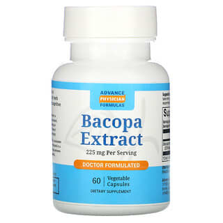 Advance Physician Formulas, Extrato de bacopa, 225 mg, 60 cápsulas