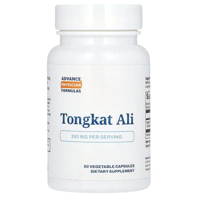 Advance Physician Formulas, Tongkat Ali, 200 mg, 60 Vegetarian Capsules