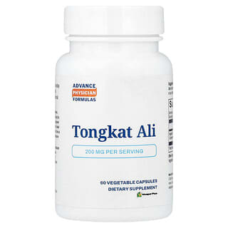 Advance Physician Formulas, Tongkat Ali, 200 mg, 60 Vegetable Capsules