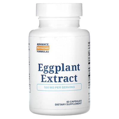 Advance Physician Formulas, Eggplant Extract, 500 mg, 60 Capsules