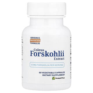 Advance Physician Formulas, Coleus Forskohlii Extract, 60 Vegetable Capsules (100 mg per Capsule)