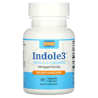 Advance Physician Formulas, Indole-3-carbinol, 200 mg, 60 capsules végétales